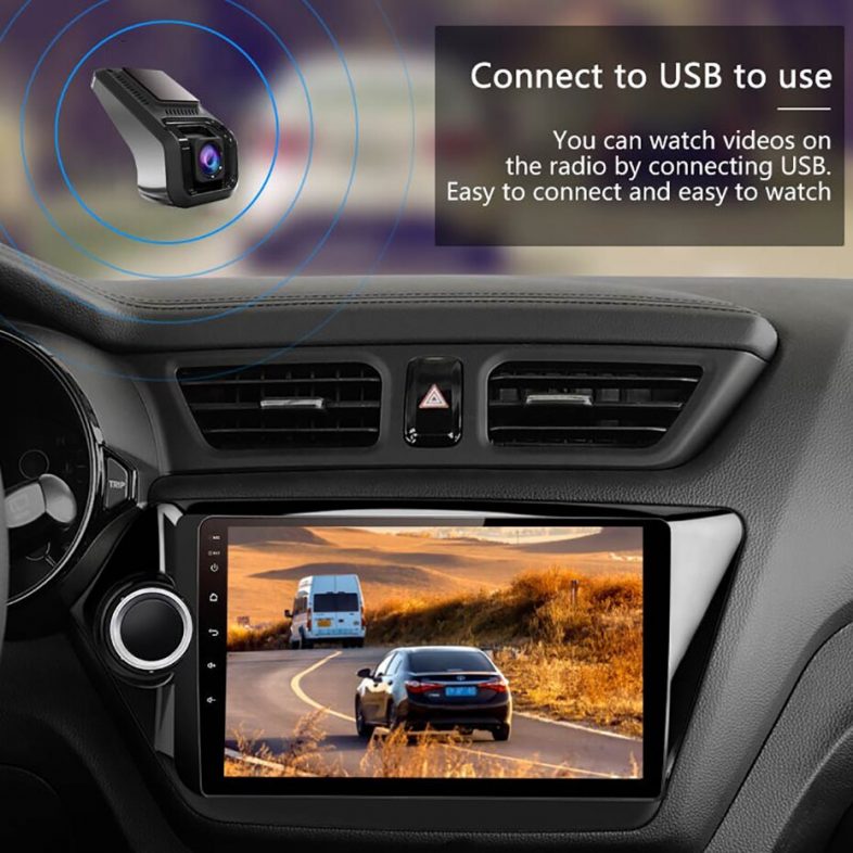 1080p WiFi Night Vision G-Sensor Dash Camera for Cars