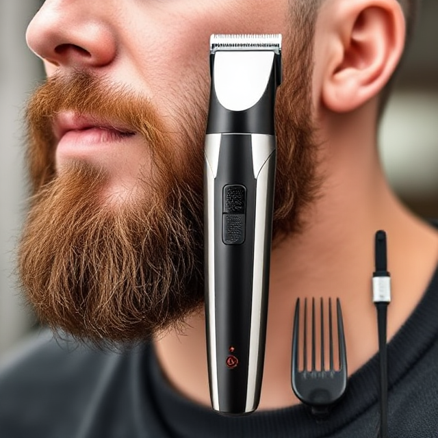 Hair Cutting Machine with Professional Beard Trimmer