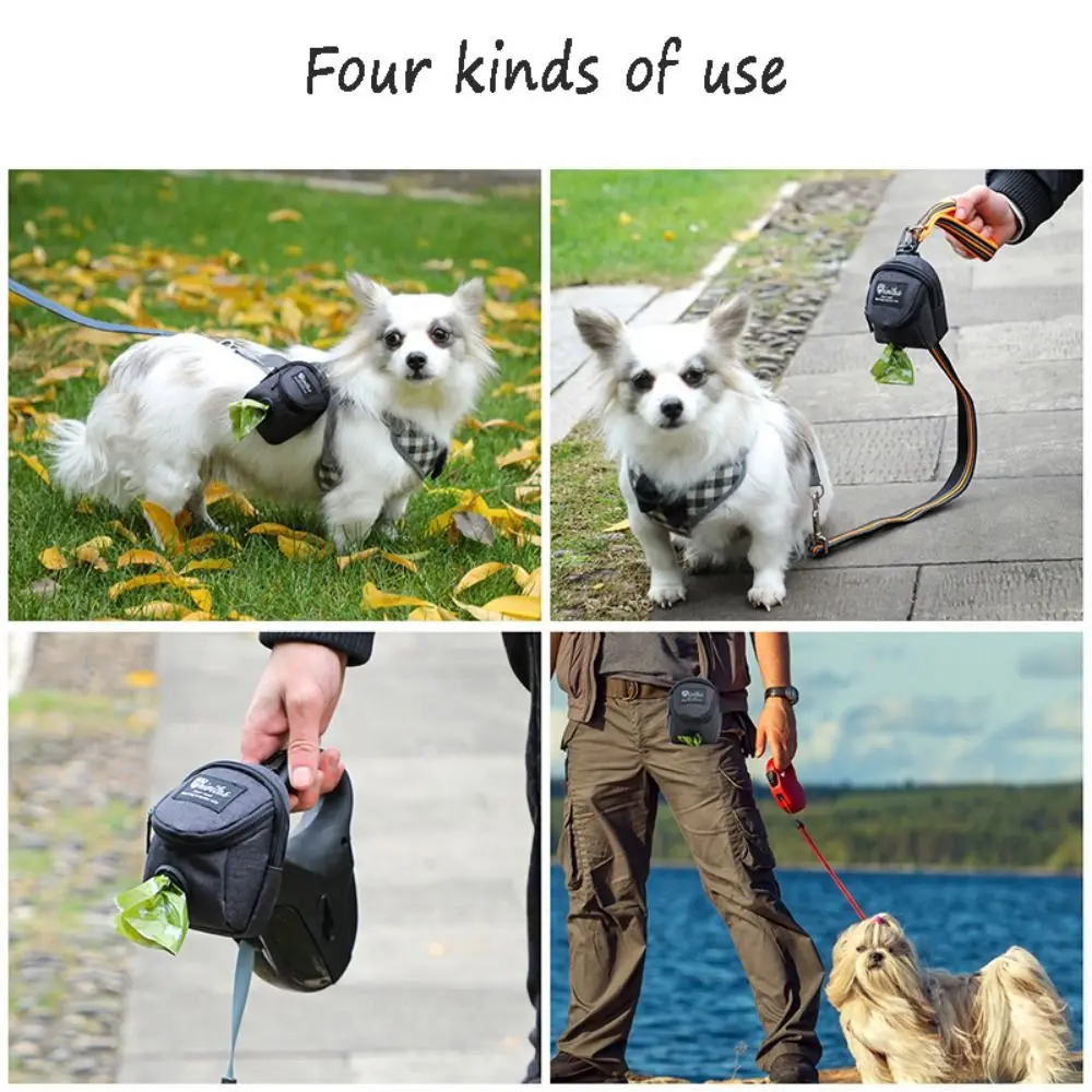 Portable Dog Training Treat Bag Outdoor Pet Dog Treat Pouch Puppy Snack Reward Waist Bag Dog Poop Bag Dog Carriers Bags