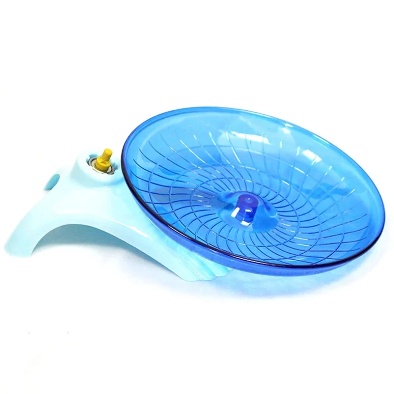 Pet Hamster Flying Saucer Exercise Squirrel Wheel Hamster Mouse Running Disc