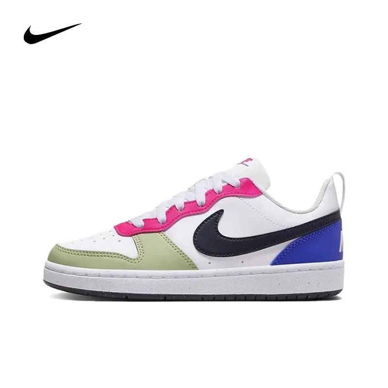 Nike Court Borough Low2 Women's low cut casual wear-resistant sports board shoes