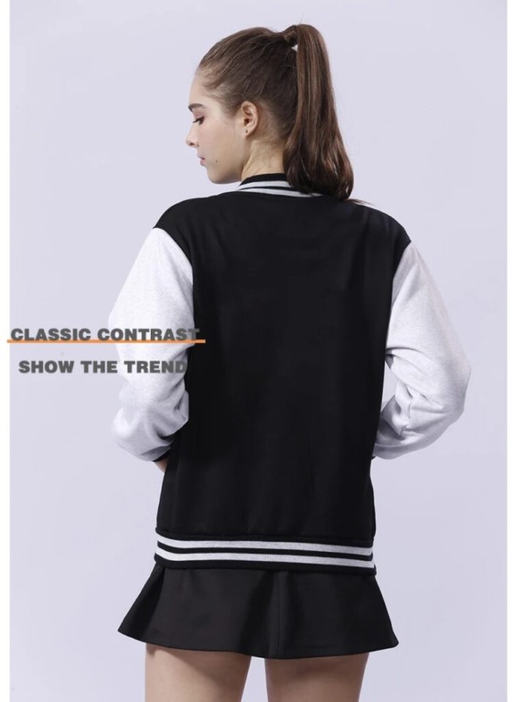Black White Color Jacket S-5XL Loose Oversized Clothes Casual Men Women Baseball Clothes Couple Street Coat Warm Fleece Jackets Black White Color Jacket S-5XL Loose Oversized Clothes Casual Men Women Baseball Clothes Couple Street Coat Warm Fleece Jackets