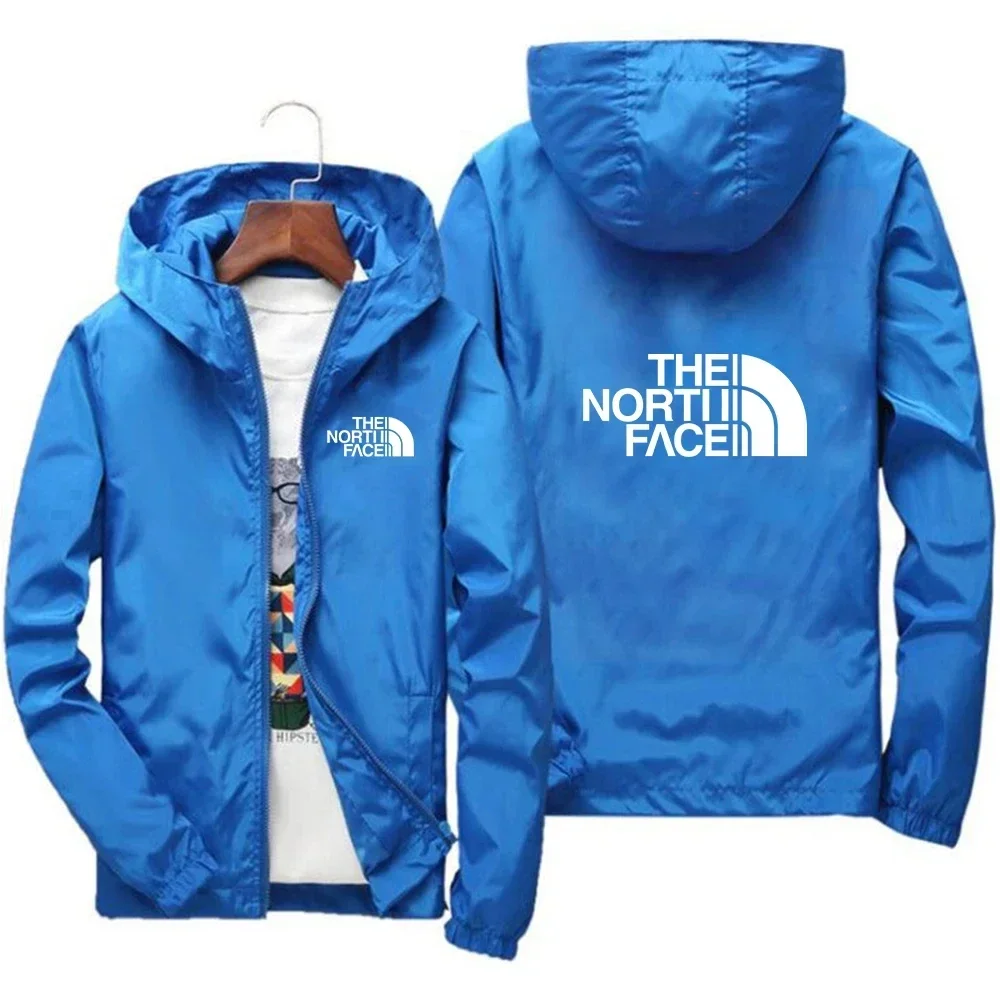 2025 Men's fashion jacket Windproof waterproof zipper hooded coat Spring and autumn outdoor casual loose sweatshirt S-7XL 2025 Men's fashion jacket Windproof waterproof zipper hooded coat Spring and autumn outdoor casual loose sweatshirt S-7XL