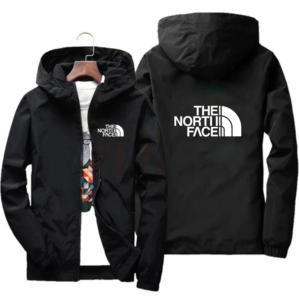 2025 Men's fashion jacket Windproof waterproof zipper hooded coat Spring and autumn outdoor casual loose sweatshirt S-7XL 2025 Men's fashion jacket Windproof waterproof zipper hooded coat Spring and autumn outdoor casual loose sweatshirt S-7XL