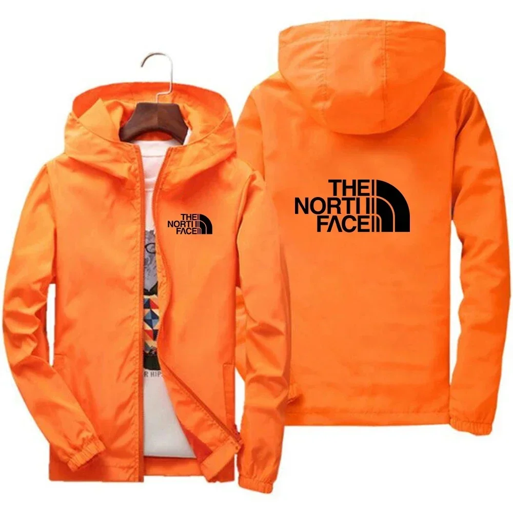 2025 Men's fashion jacket Windproof waterproof zipper hooded coat Spring and autumn outdoor casual loose sweatshirt S-7XL 2025 Men's fashion jacket Windproof waterproof zipper hooded coat Spring and autumn outdoor casual loose sweatshirt S-7XL