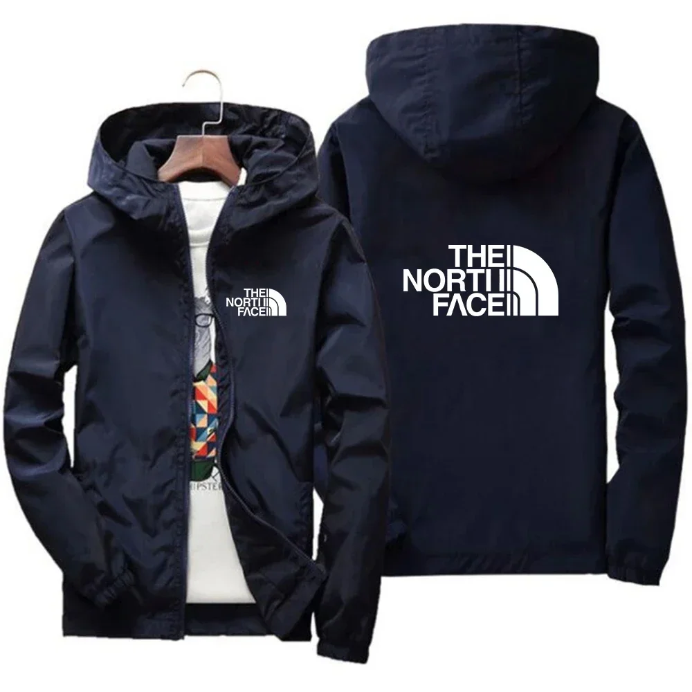 2025 Men's fashion jacket Windproof waterproof zipper hooded coat Spring and autumn outdoor casual loose sweatshirt S-7XL 2025 Men's fashion jacket Windproof waterproof zipper hooded coat Spring and autumn outdoor casual loose sweatshirt S-7XL