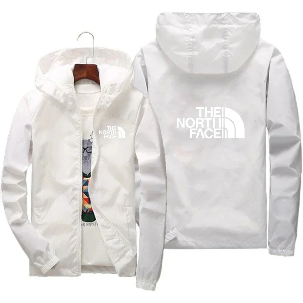 2025 Men's fashion jacket Windproof waterproof zipper hooded coat Spring and autumn outdoor casual loose sweatshirt S-7XL 2025 Men's fashion jacket Windproof waterproof zipper hooded coat Spring and autumn outdoor casual loose sweatshirt S-7XL