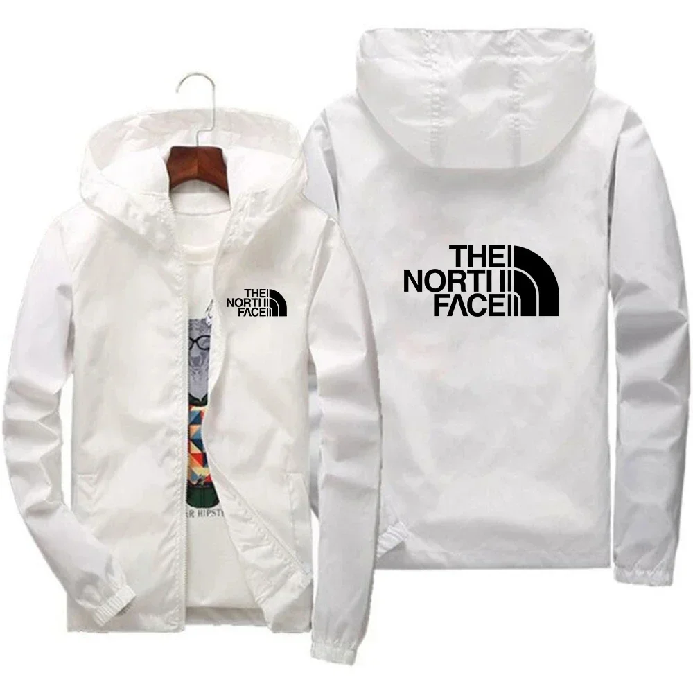 2025 Men's fashion jacket Windproof waterproof zipper hooded coat Spring and autumn outdoor casual loose sweatshirt S-7XL 2025 Men's fashion jacket Windproof waterproof zipper hooded coat Spring and autumn outdoor casual loose sweatshirt S-7XL