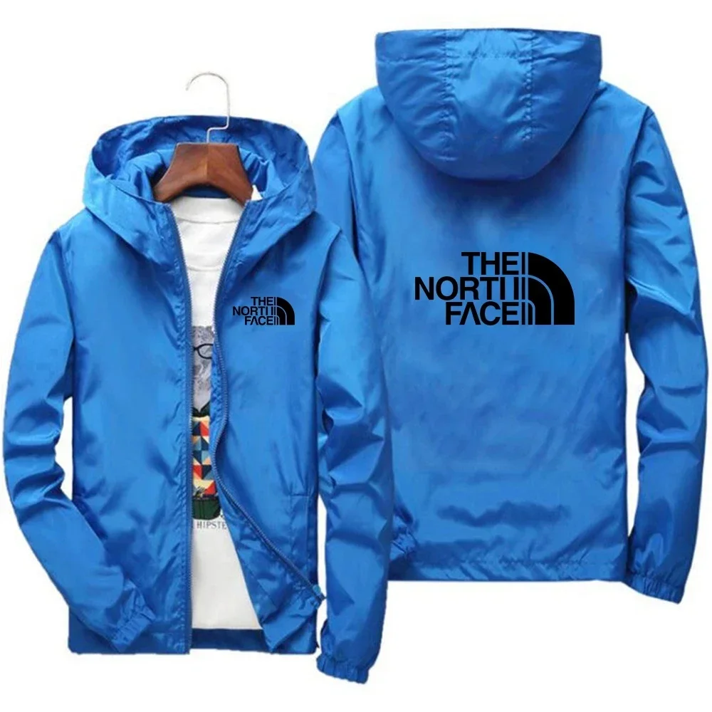 2025 Men's fashion jacket Windproof waterproof zipper hooded coat Spring and autumn outdoor casual loose sweatshirt S-7XL 2025 Men's fashion jacket Windproof waterproof zipper hooded coat Spring and autumn outdoor casual loose sweatshirt S-7XL