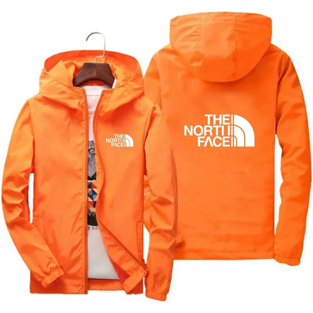 2025 Men's fashion jacket Windproof waterproof zipper hooded coat Spring and autumn outdoor casual loose sweatshirt S-7XL 2025 Men's fashion jacket Windproof waterproof zipper hooded coat Spring and autumn outdoor casual loose sweatshirt S-7XL