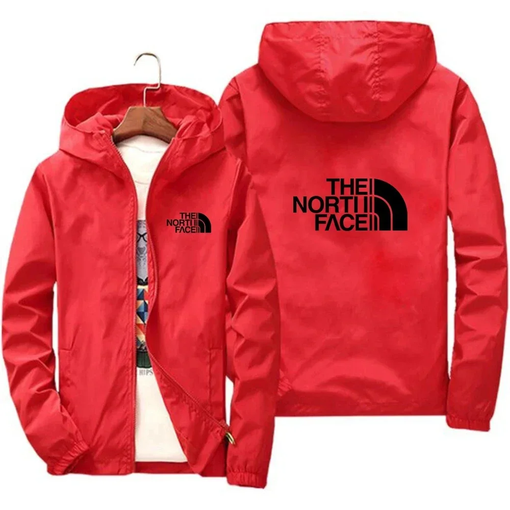 2025 Men's fashion jacket Windproof waterproof zipper hooded coat Spring and autumn outdoor casual loose sweatshirt S-7XL 2025 Men's fashion jacket Windproof waterproof zipper hooded coat Spring and autumn outdoor casual loose sweatshirt S-7XL