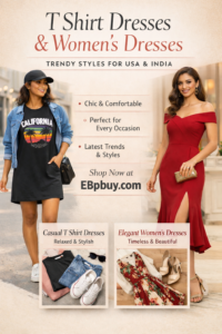 T Shirt Dresses and women’s dresses