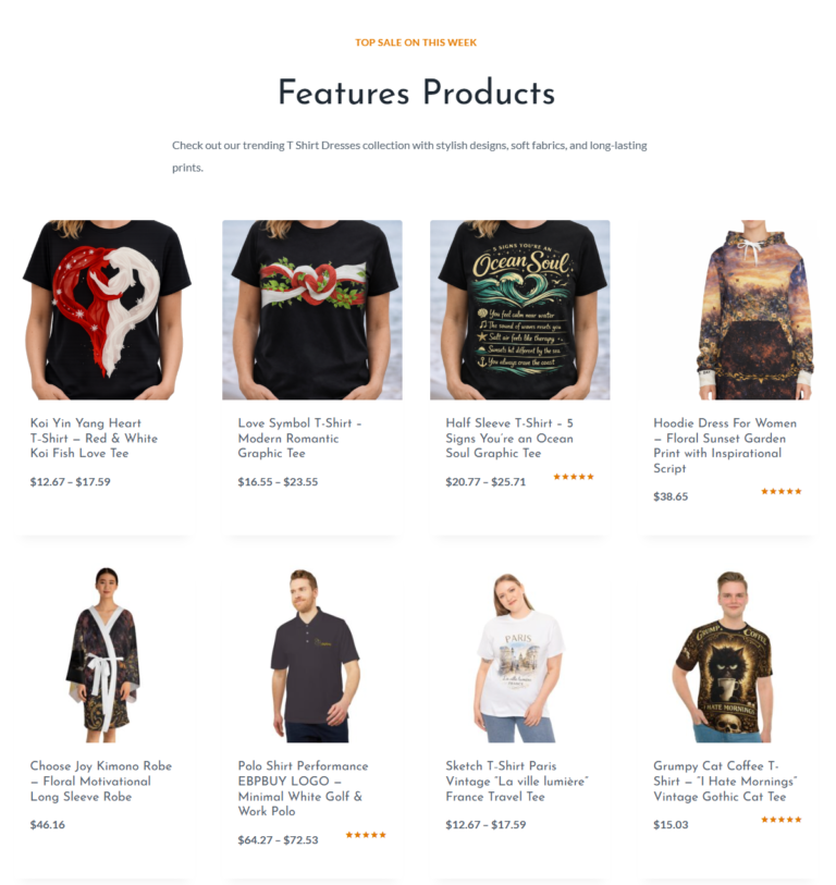 T-Shirt-Dresses