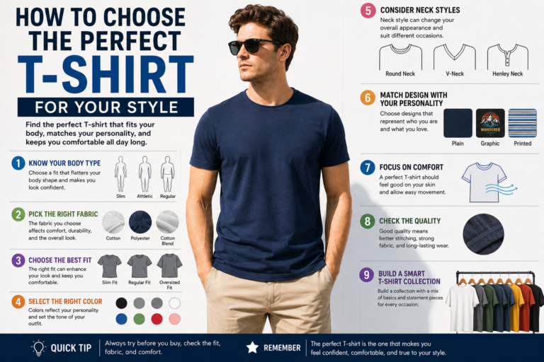 How to Choose the Perfect T-Shirt for Your Style