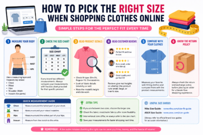 How to Pick the Right Size When Shopping Clothes Online (Complete Guide)