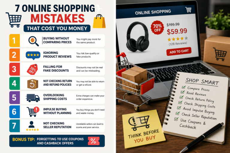 Online Shopping Mistakes