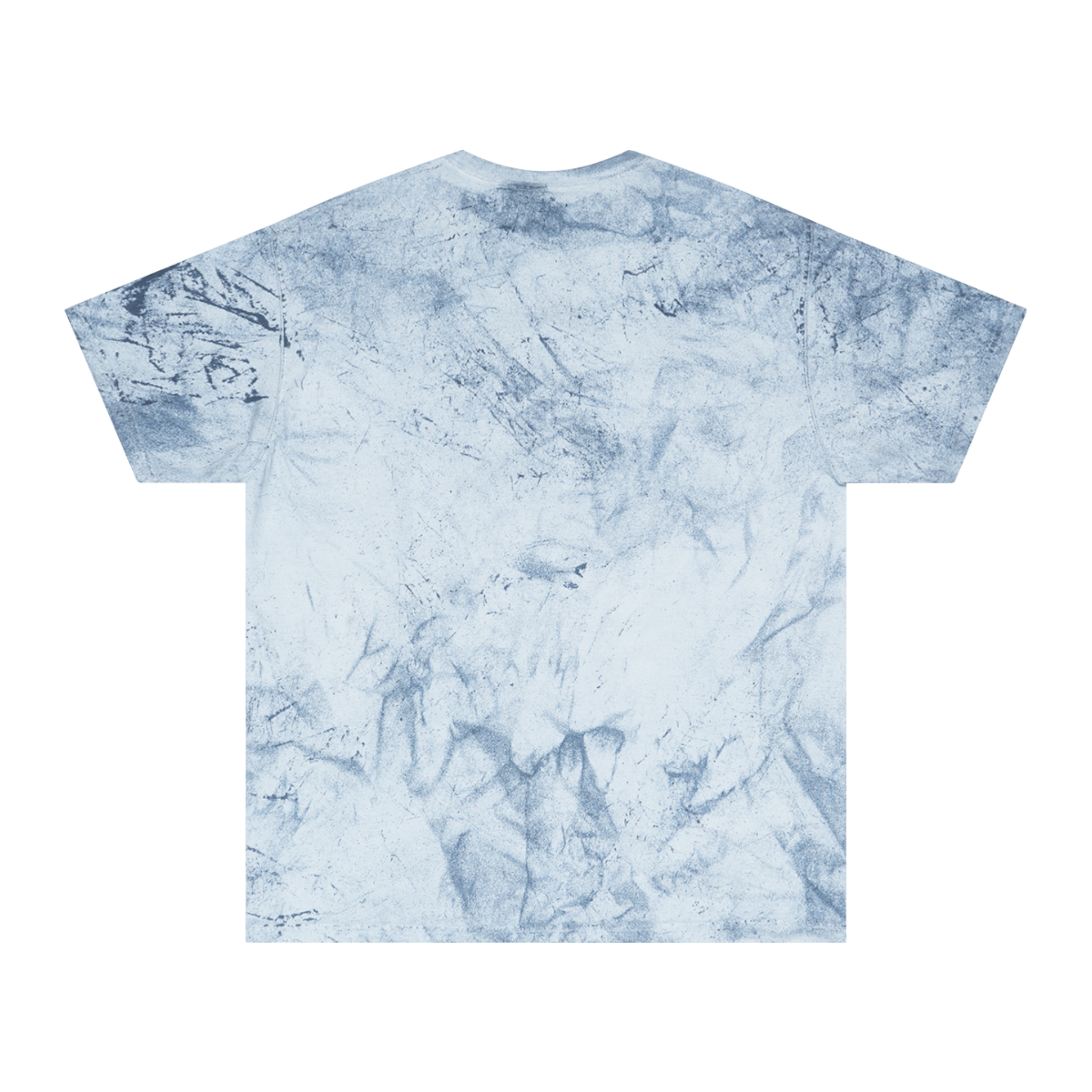 The Legend of Santa Retro Graphic Tee — Marbled Color Blast T-Shirt - Image 3