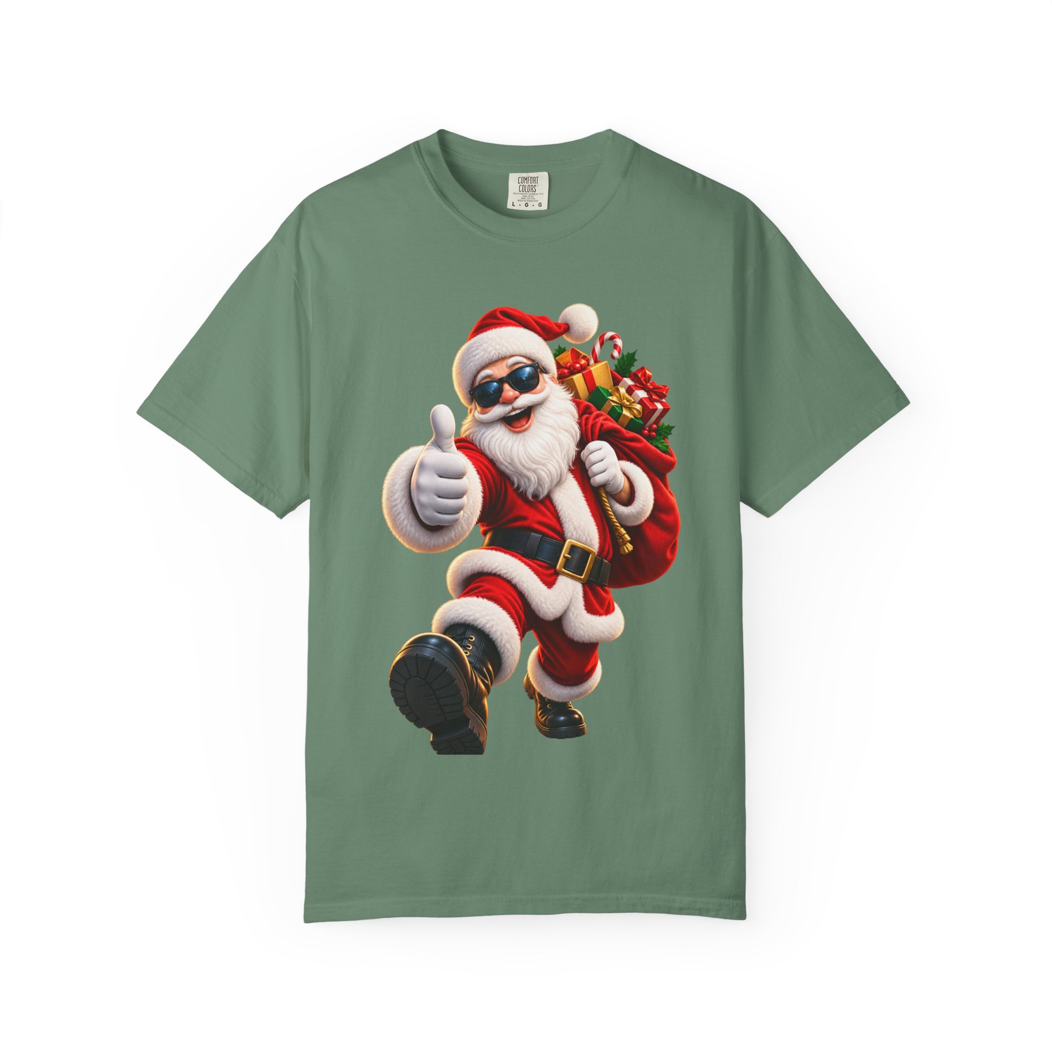 Christmas tee shirts Cool Sunglasses Holiday tshirts - Image 35