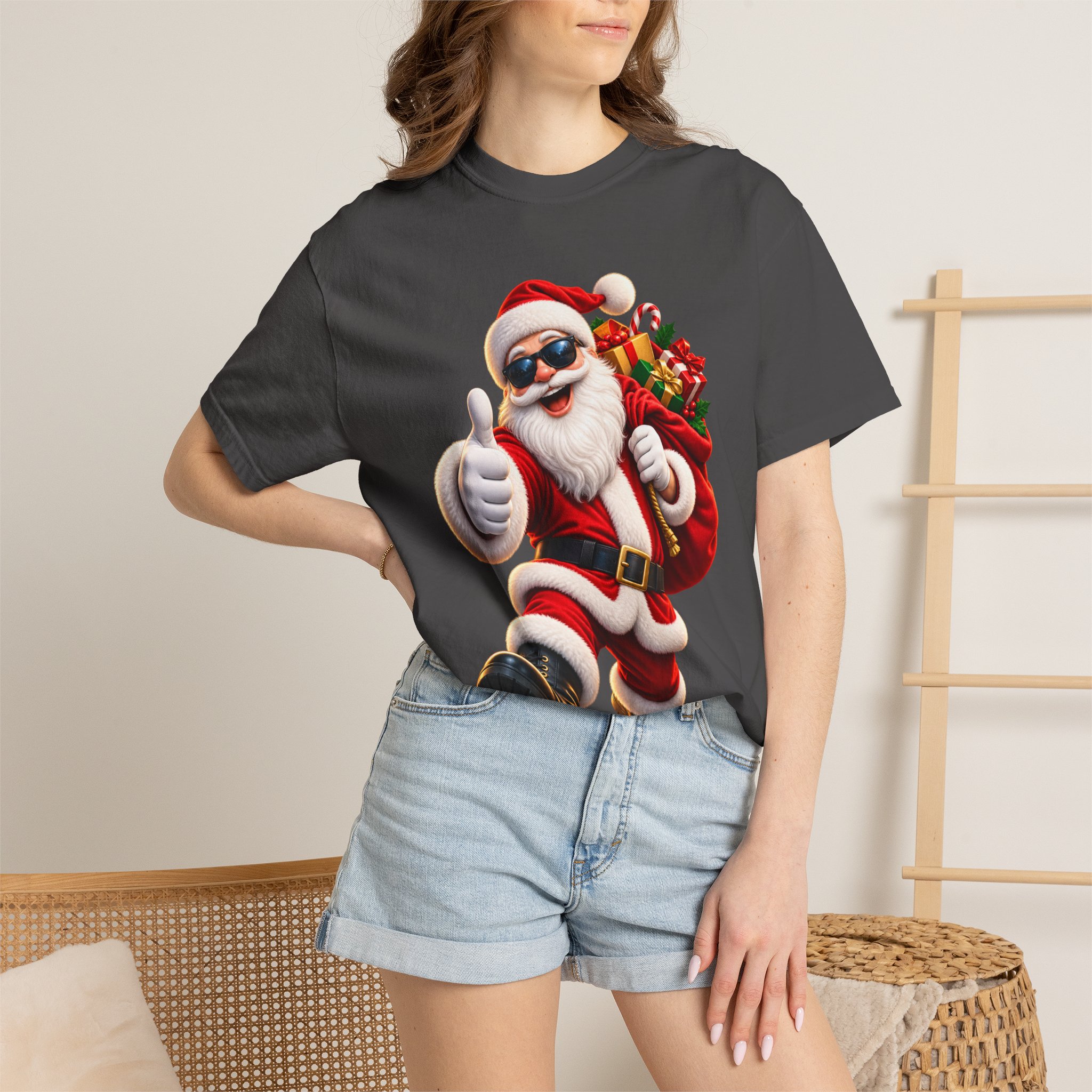 Christmas tee shirts Cool Sunglasses Holiday tshirts - Image 81