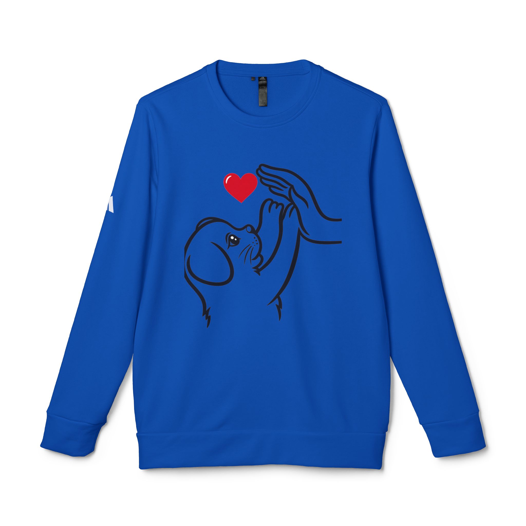 Adidas t-shirt Unisex Fleece Crewneck Sweatshirt for dog lover T-Shirt - Image 21