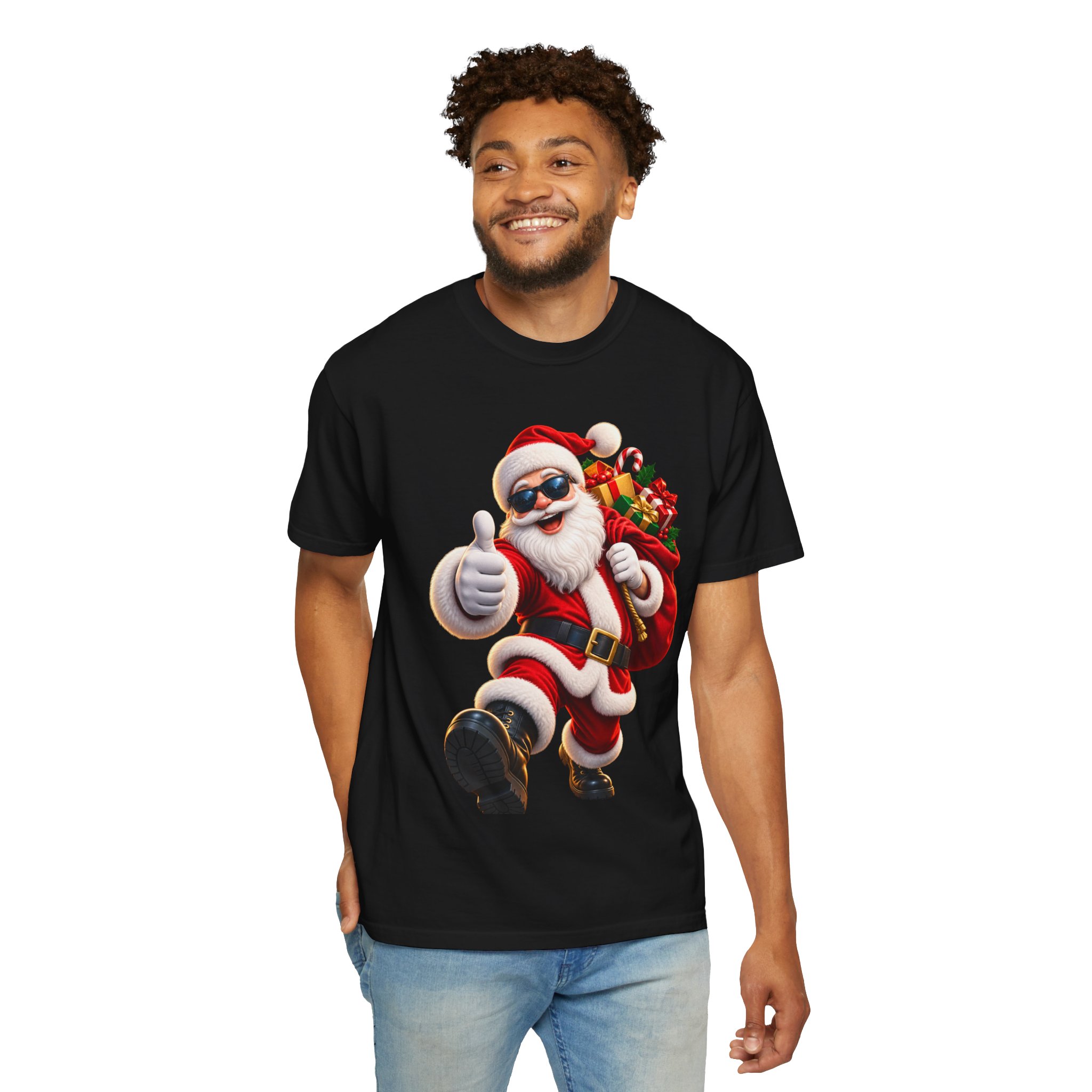 Christmas tee shirts Cool Sunglasses Holiday tshirts - Image 6