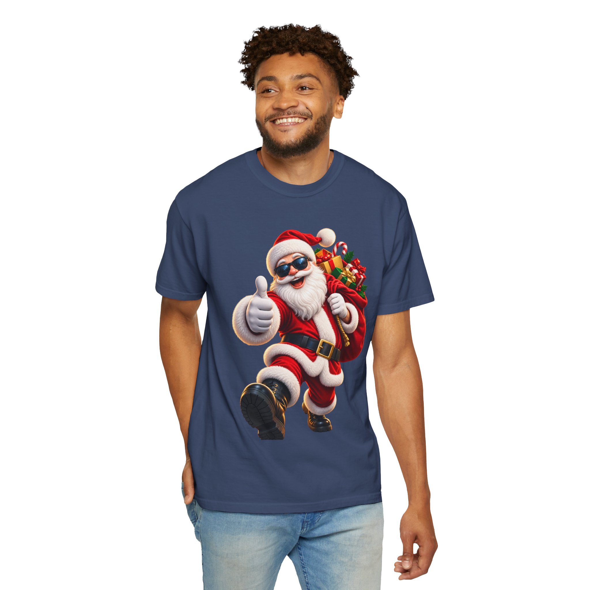 Christmas tee shirts Cool Sunglasses Holiday tshirts - Image 77