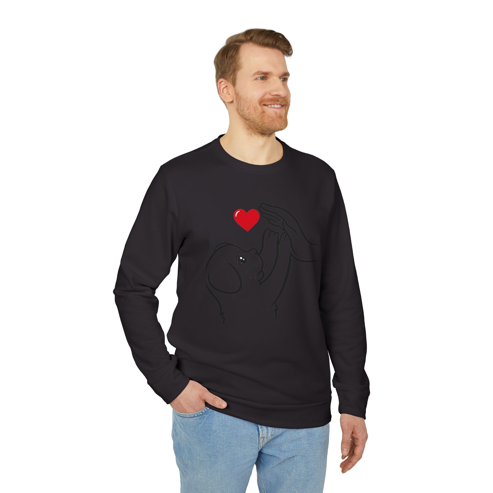 Adidas t-shirt Unisex Fleece Crewneck Sweatshirt for dog lover T-Shirt - Image 35