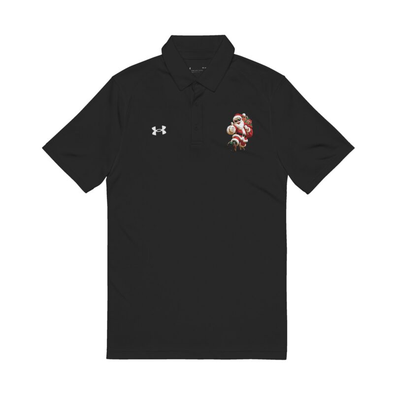 Men's polo t shirts with Embroidered  christmas tee shirts
