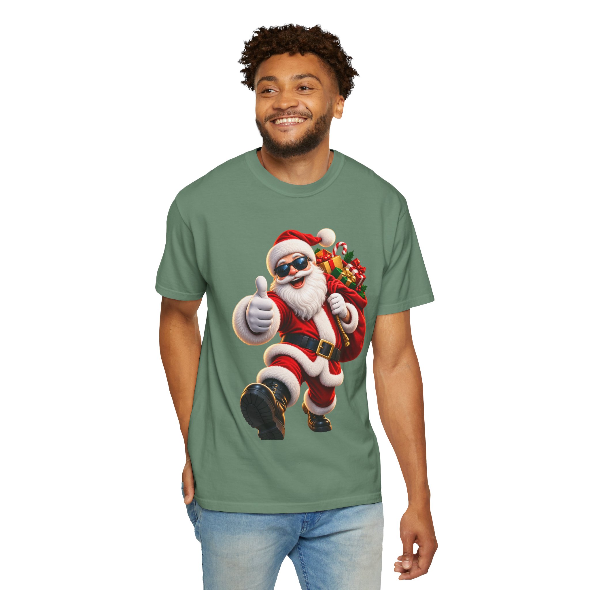 Christmas tee shirts Cool Sunglasses Holiday tshirts - Image 40