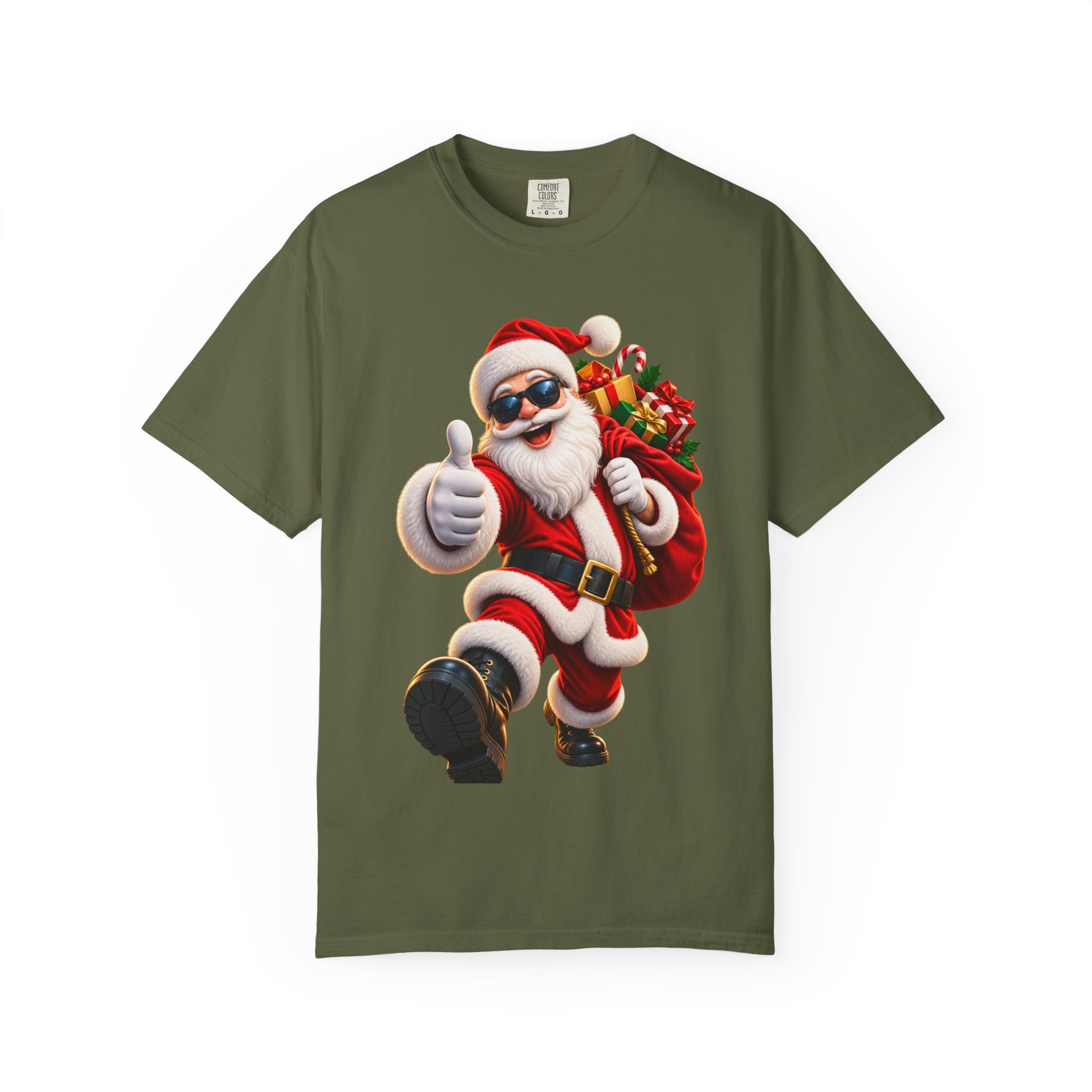 Christmas tee shirts Cool Sunglasses Holiday tshirts - Image 28