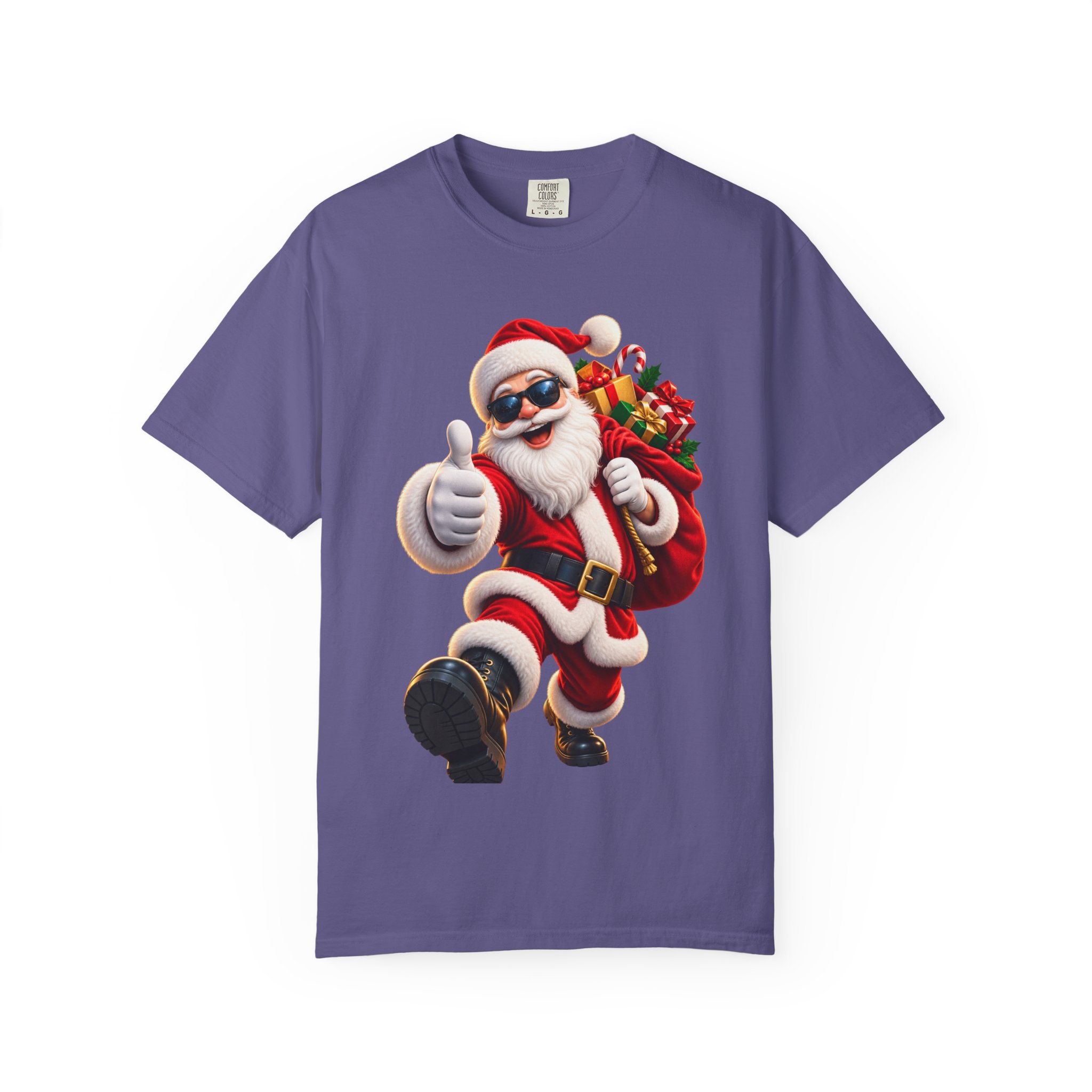 Christmas tee shirts Cool Sunglasses Holiday tshirts - Image 90