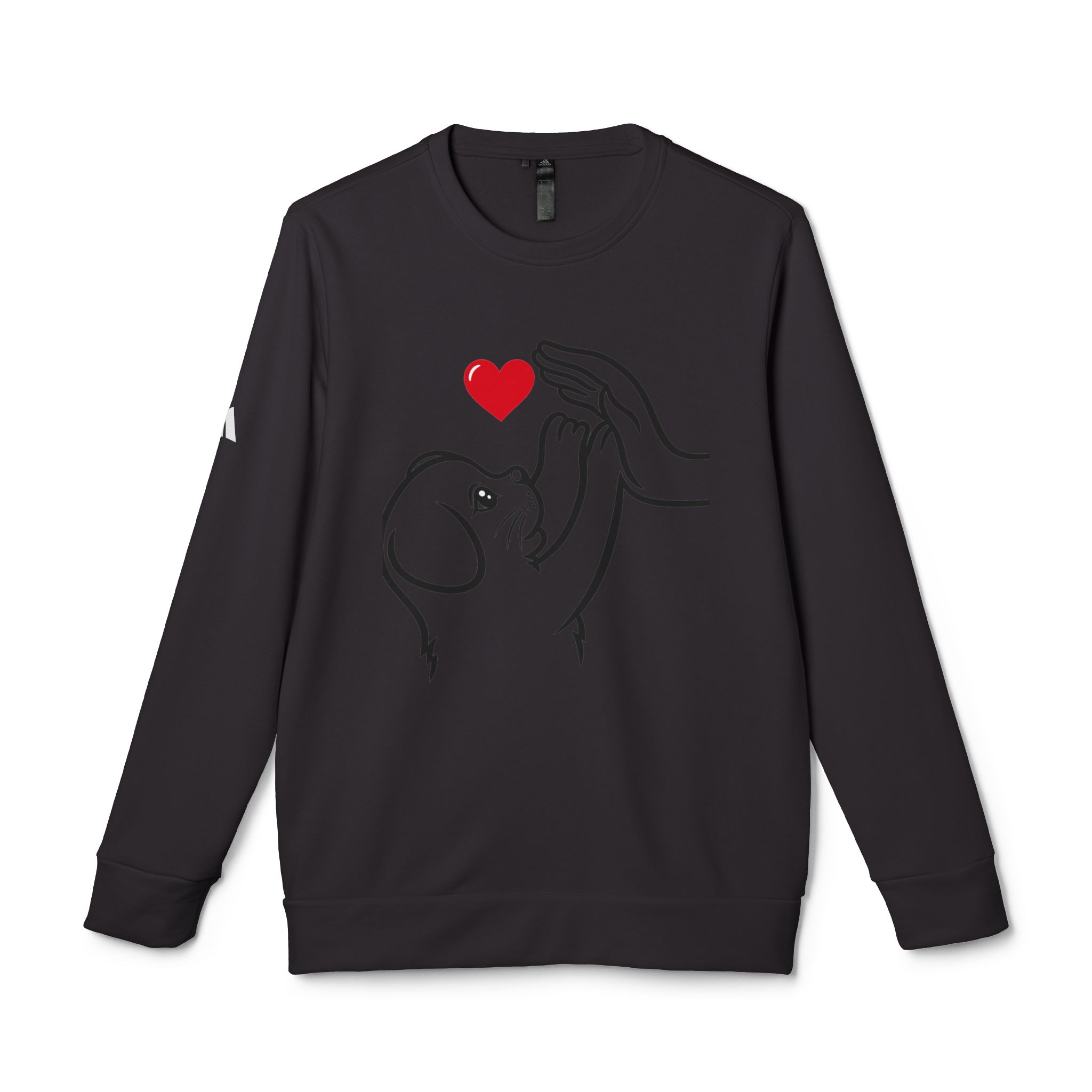 Adidas t-shirt Unisex Fleece Crewneck Sweatshirt for dog lover T-Shirt - Image 31