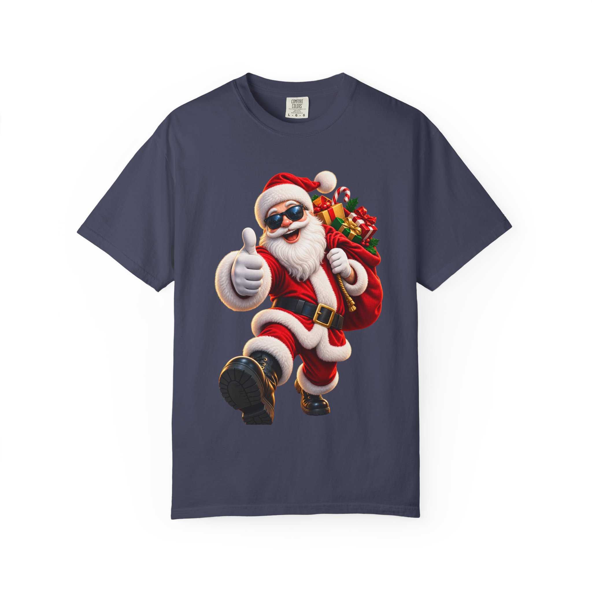 Christmas tee shirts Cool Sunglasses Holiday tshirts - Image 60