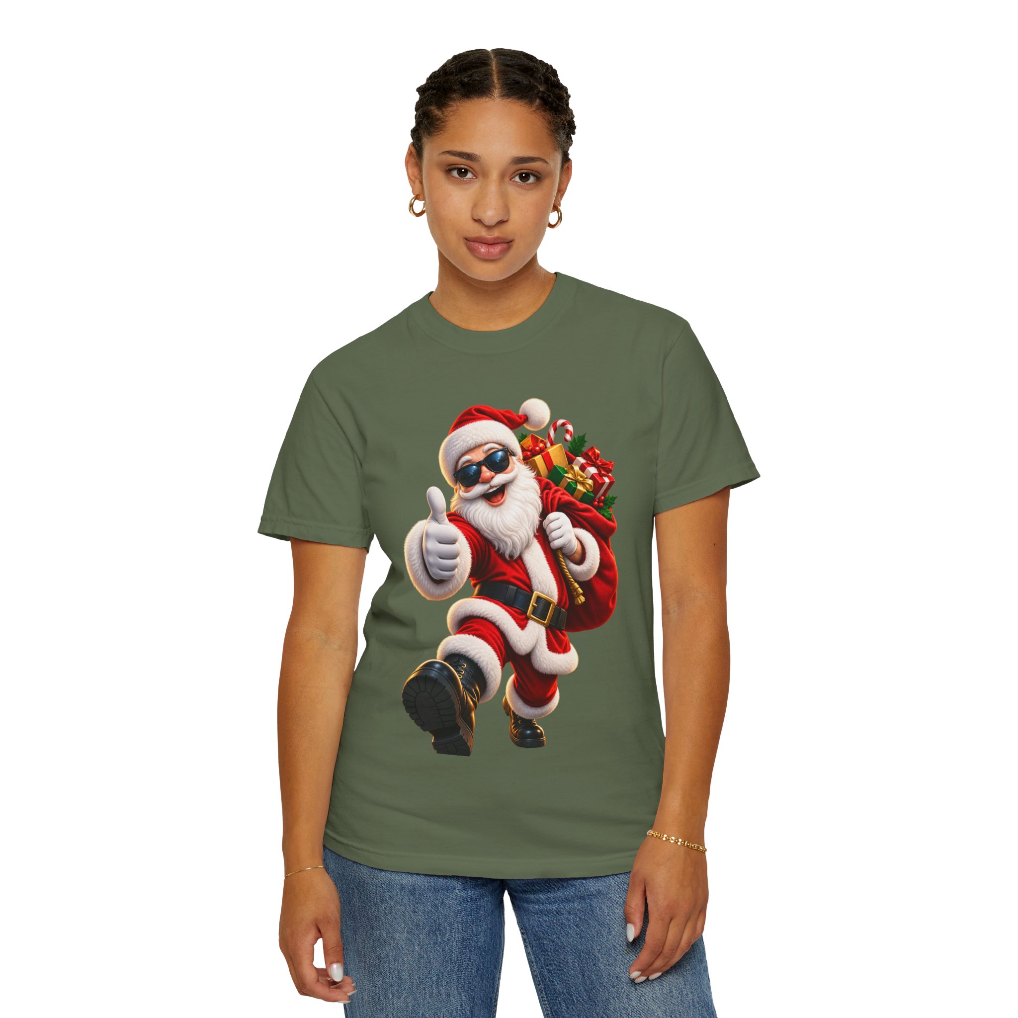 Christmas tee shirts Cool Sunglasses Holiday tshirts - Image 27